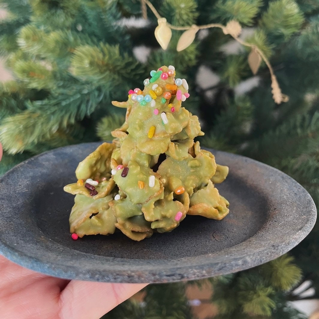 【メリークリスマス!高タンパクおやつ】チョコフレークツリー