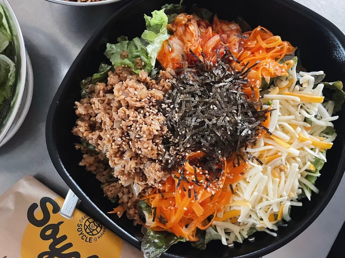 【激ウマ!大豆ミートレシピ】ボリューム満点ビビンバ
