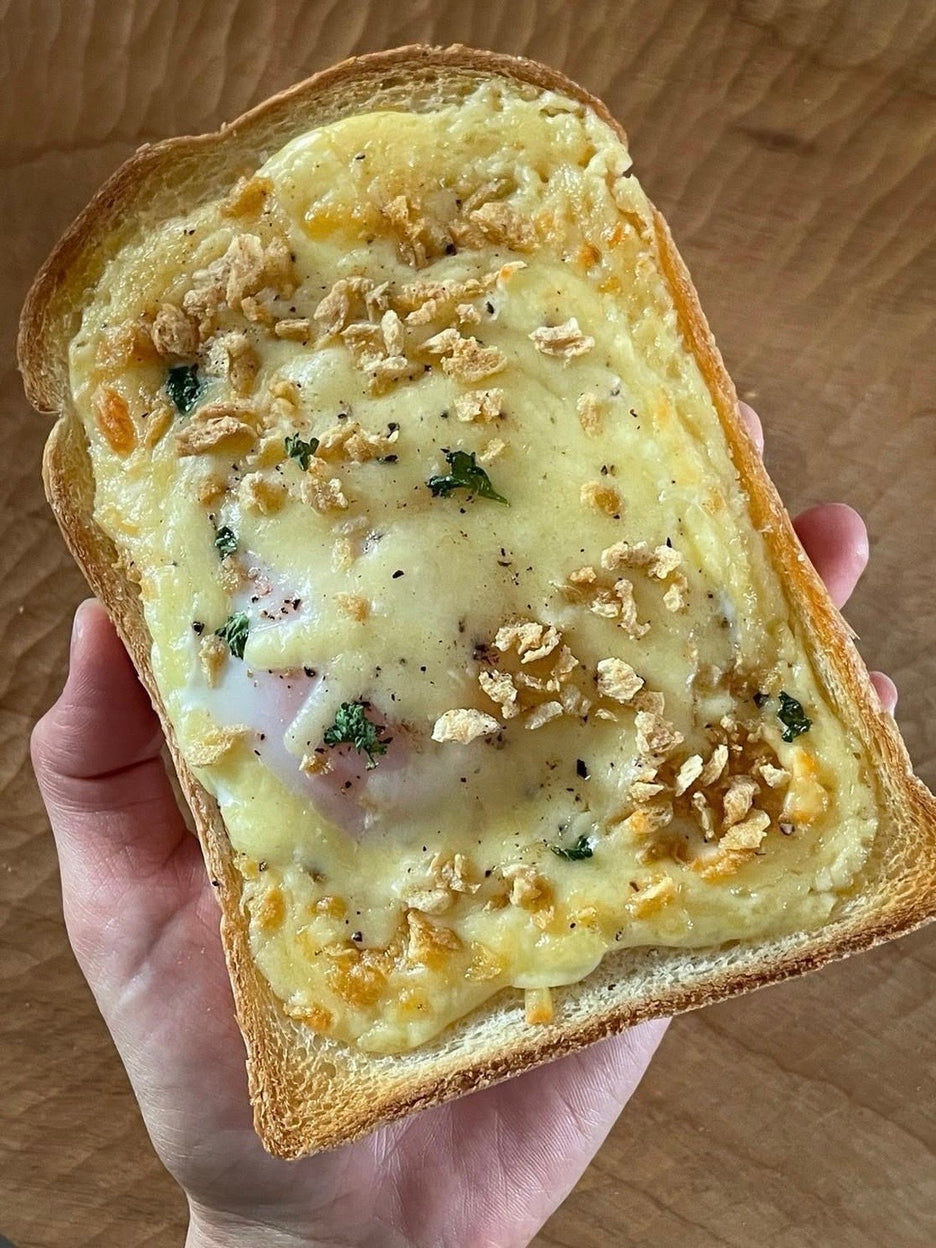 【筋トレ民に!大豆フレークレシピ】プロテイントースト