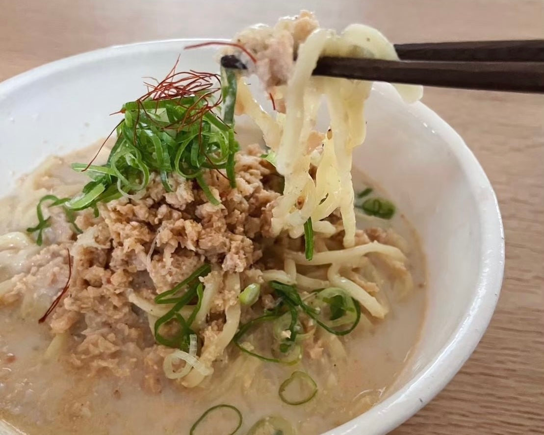 【冷製!大豆ミートレシピ】まろやか豆乳担々麺