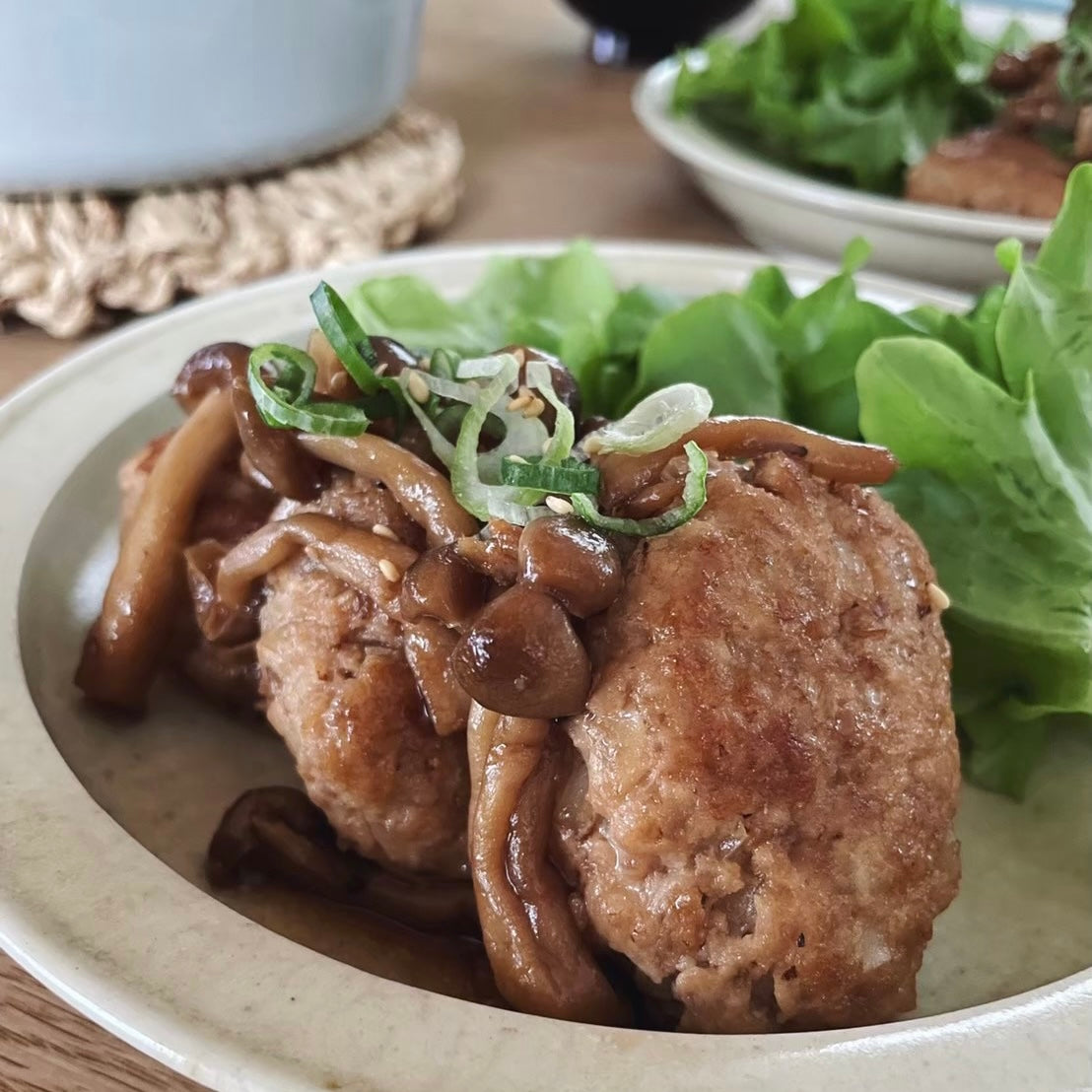 【簡単ヘルシー!大豆ミートレシピ】つくねの照り焼き