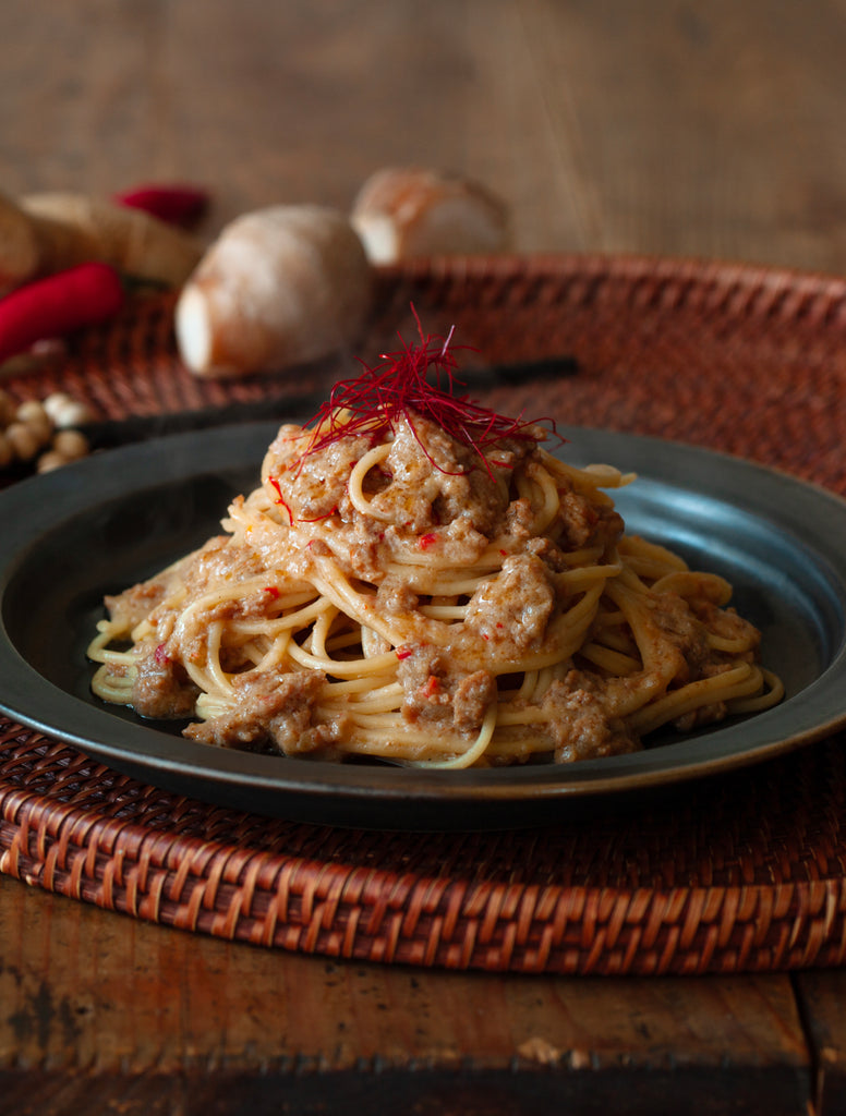 畑生まれの豆乳担々